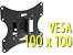 Кронштейн Vesa 100 x 100